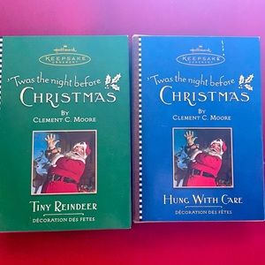 'Twas the night before CHRISTMAS Hallmark Ornaments